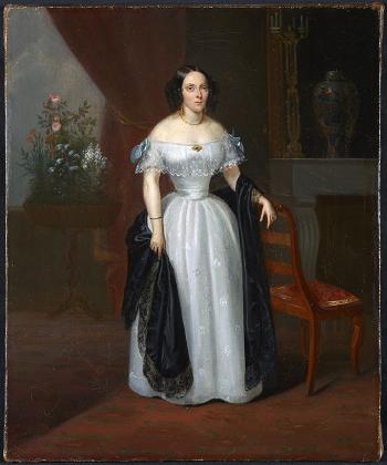 Retrato de dama by 
																	Francisco Jose Pablo Lacoma
