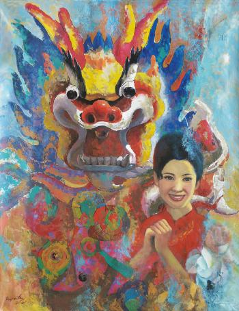 Chinese New Year by 
																	 Ren Jianhui
