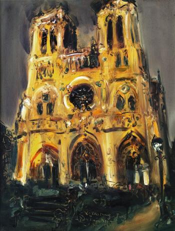 Notre-Dame, Paris by 
																	D P Pupuk