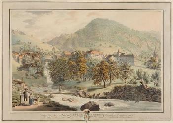 Le Village de Montreux by 
																	Pierre Samuel L Joyeux