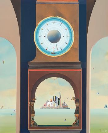 El reloj by 
																	Urbano Lugris Vadillo