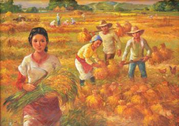 Golden harvest by 
																	Roger San Miguel