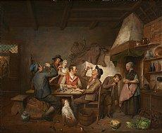 Les mangeurs de moules réjouis by 
																	Jacob Akkersdijk