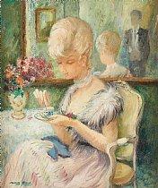 L’heure du thé by 
																	Marguerite Aers