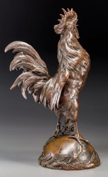 Coq Chantant by 
																			Charles Paillet