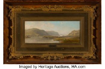Hudson River Above West Point by 
																			Hermann Fuchsel