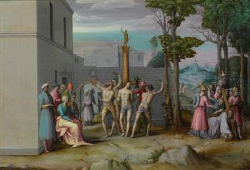 The Flagellation by 
																	Francesco Ubertini