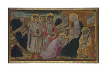The Adoration of the Magi by 
																	 Pseudo-Zabolino