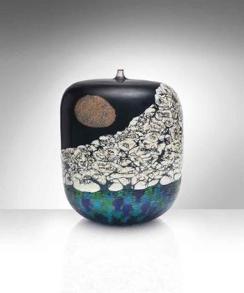 A Unique 'Notturno' Vase, 2005 by 
																	Yoichi Ohira