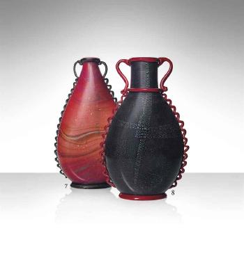An 'Amphora' Vase, Designed Circa 1933 by 
																	 Zecchin Martinuzzi