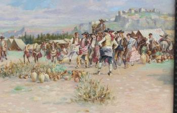 Gypsies by 
																			Baldomero Galofre y Gimenez