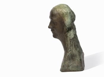 A woman's head by 
																			Pedro Zonza Briano