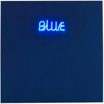 Blue by 
																	Maurizio Nannucci