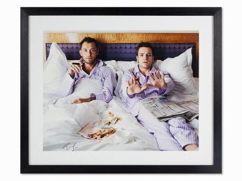 Jude and Ewan in bed by 
																			Lorenzo Agius