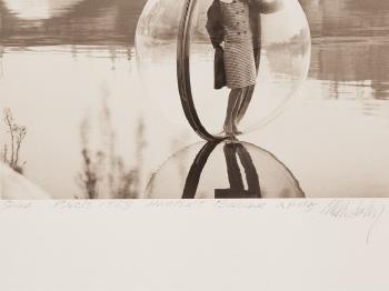 Simone, Seine, Paris by 
																			Melvin Sokolsky