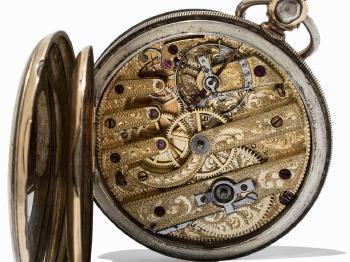 A Pocket watch by 
																			 Tobias & Co