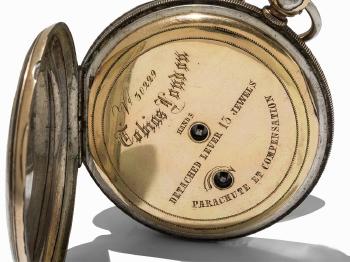 A Pocket watch by 
																			 Tobias & Co