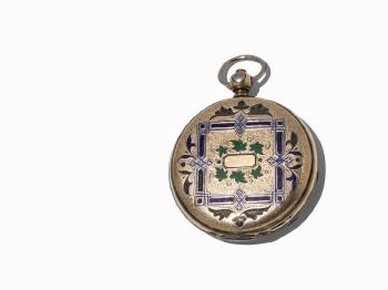 A Pocket watch by 
																			 Tobias & Co