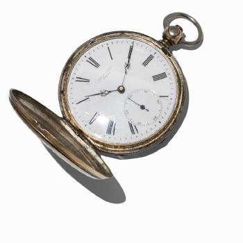 A Pocket watch by 
																			 Tobias & Co