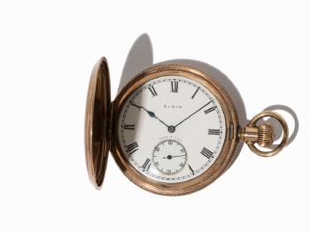 Pocket watch by 
																			 Elgin National Watch Co