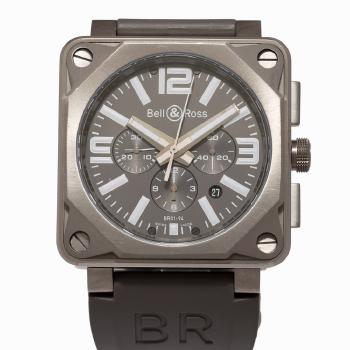 Pro Titanium Chronograph, Ref. BR01-94-TT by 
																			 Bell & Ross