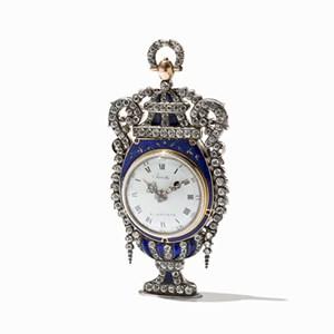 Elegant and rare pocket watch by 
																			 Soret a Geneve