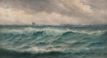 Stormy Seas by 
																	Theodor Victor Carl Valenkamph
