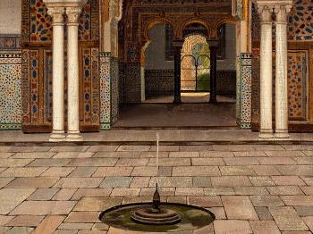 Alhambra Palace, Granada by 
																			F Liger