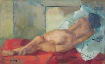 Desnudo femenino by 
																	Gaston Jarry
