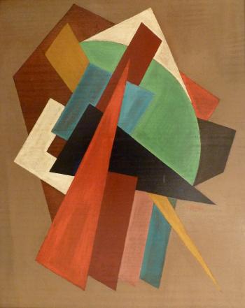 Composition géométrique by 
																	Oscar Troneck