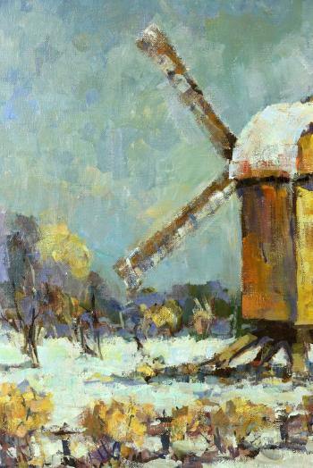 Dutch winter by 
																			Fred Korburg