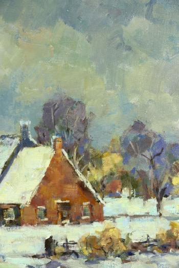 Dutch winter by 
																			Fred Korburg