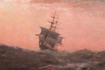 On the high seas by 
																			William Formby Halsall