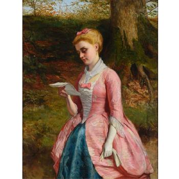 The Letter by 
																			Charles Sillem Lidderdale