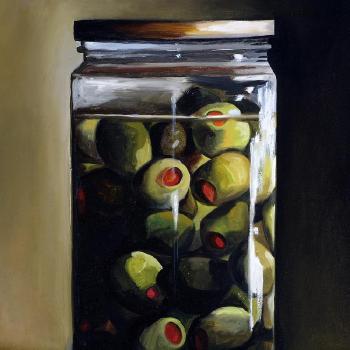 Jar of olives by 
																			Eric Zener