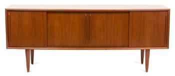Bowfront sideboard by 
																	 H P Hansen