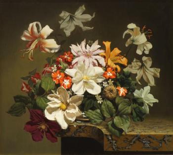 Mixed Flowers by 
																	Bennett Oates