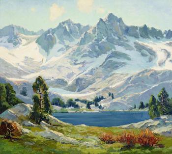 Mountain Painting by 
																	Camillo Adriani