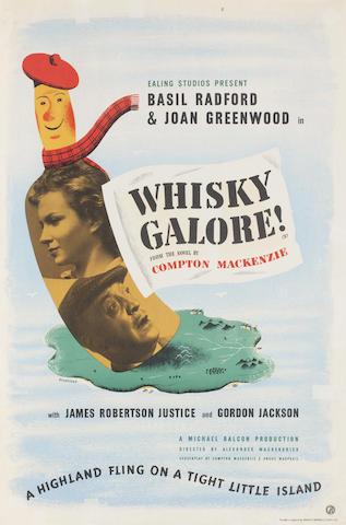 Film Poster - Whisky Galore! by 
																	 Ealing Studios