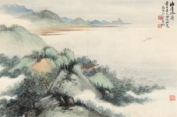 Dwelling beside the sea by 
																	 You Xiao Yun