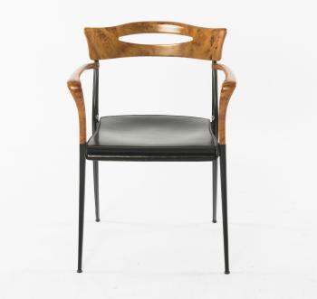 Six chairs by 
																			Luigi Origlia