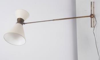 Adjustable wall light by 
																			Ruth Hildegard Raack-Geyer