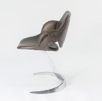 Four 'Scimitar' armchairs by 
																			Boris Tabakoff