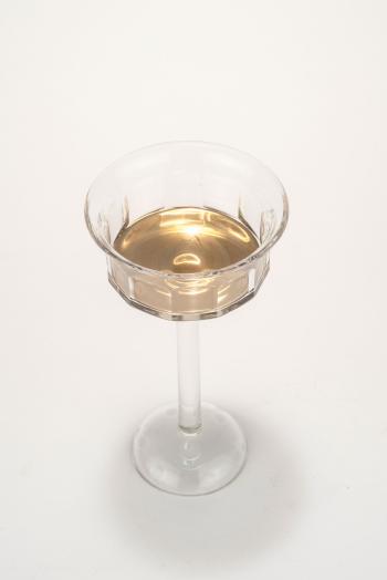 Champagne glass by 
																			 Poschinger Glasmanufaktur