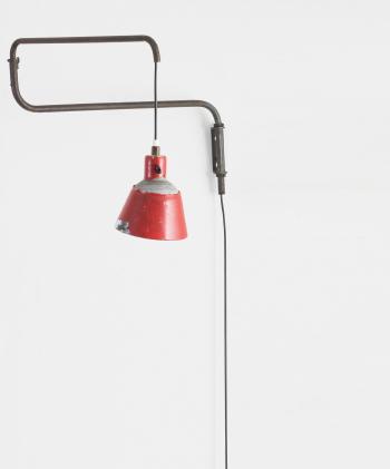 No. 830 wall light by 
																			Heinrich Siegfried Bormann