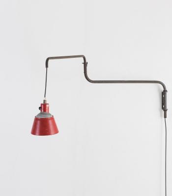 No. 830 wall light by 
																			Heinrich Siegfried Bormann