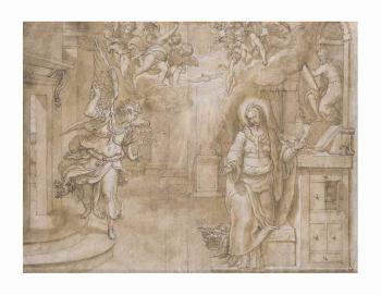 The Annunciation by 
																	Nicolo Trometta