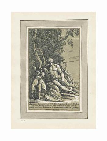 Saint John the Baptist in the Wilderness by 
																	Antonio Maria Zanetti