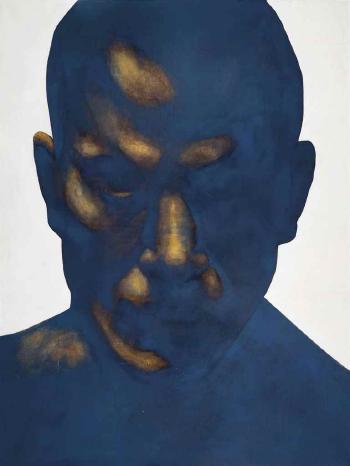 Untitled (Blue Face) by 
																	Kareem El Qurity