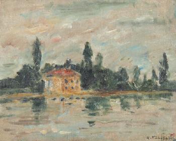Villa Am Fluss by 
																	Hans Fahnle